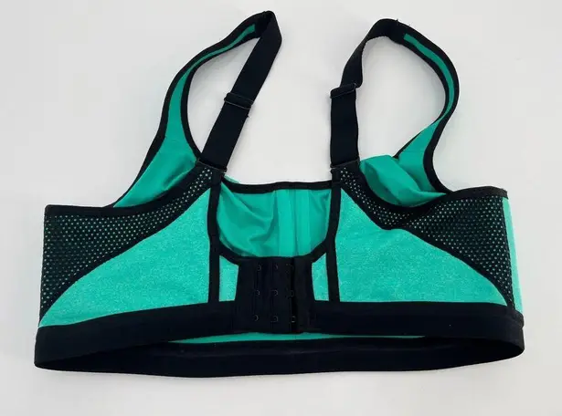 Wacoal  Brandi Sport Underwire Bra Sz 34D Green Black