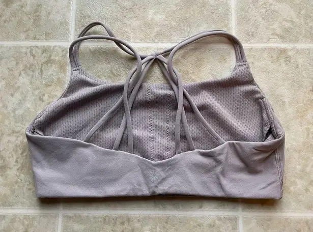 Athleta breathe in bra in lilac stone