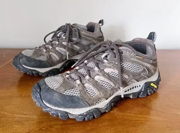 Merrell • Moab Ventilator hiking shoes waterproof gray waterproof low J87336