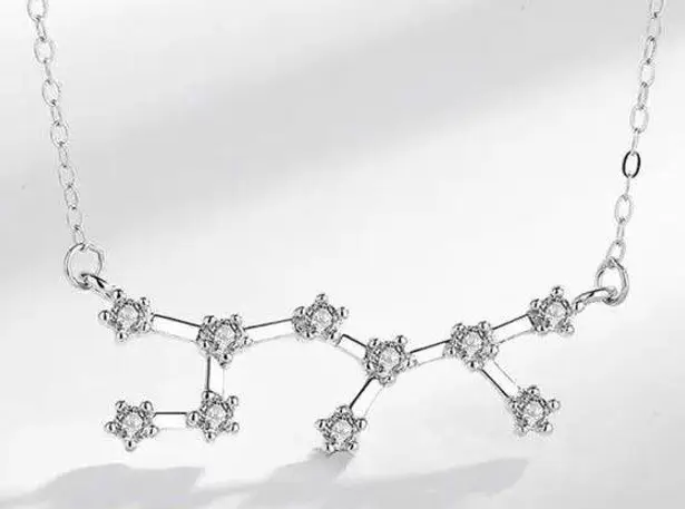 925 Silver Sagittarius Zodiac Necklace