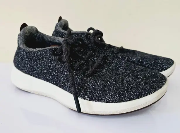 Allbirds Wool Runner Mizzle Sneakers Dark Grey Merino Wool Women's Size 7