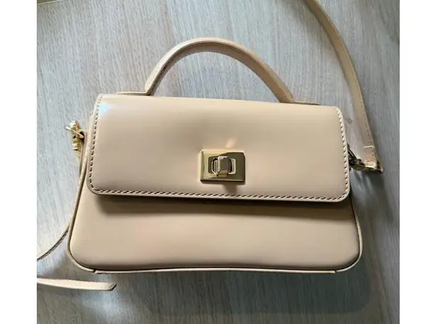$178 New J Crew Leather Edie Top Handle Bag