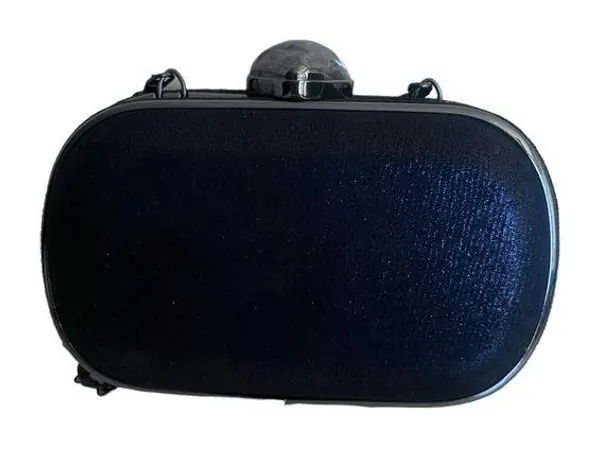 Kate Landry black evening small clutch