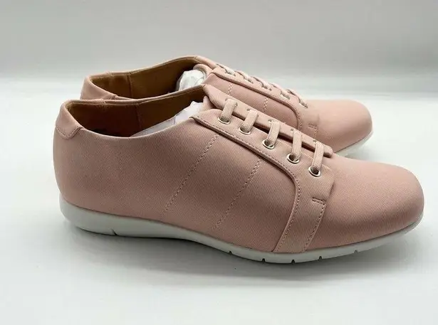 Comfortview NWB Blush Pink Low Top Lace Up Walking Sneakers Women’s Size 8WW