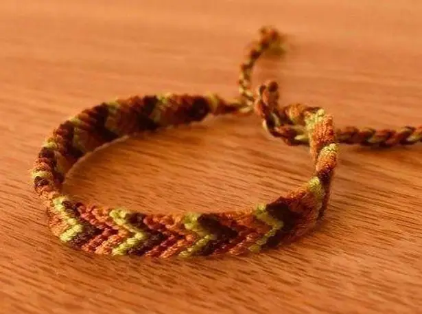 Handmade 10/$25 Marron Verde Woven Bracelet