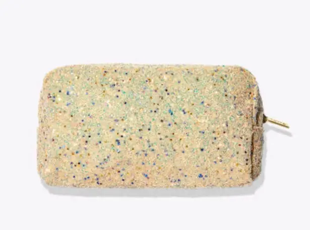 Tarte🦎Glam To Go Makeup Bag 🌵 Gold