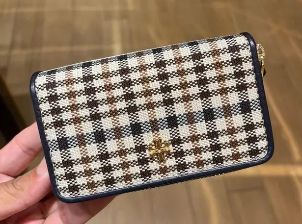 Tory Burch  Blake Zip Card Case