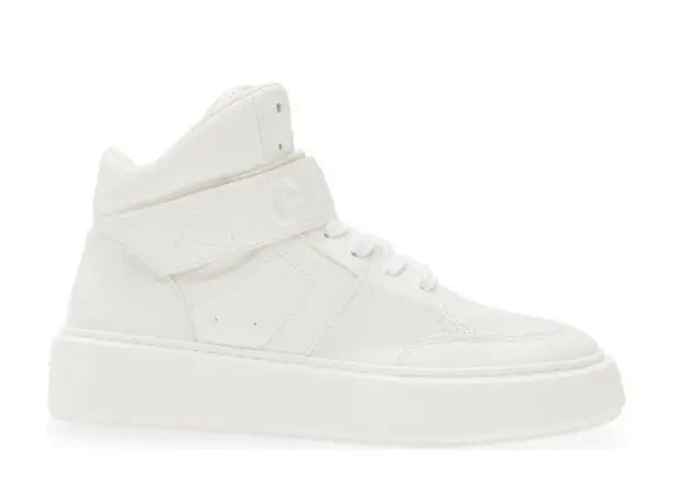 Ganni Sporty Mix High Top Sneakers in White, Size EU41 US 11 New in Box