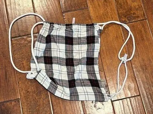 Cinch Plaid Bag