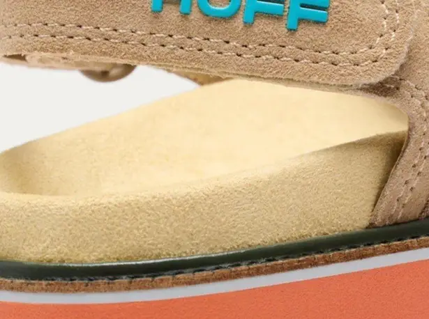 HOFF Hall of Fame Road Camel Sandal Size 6.5