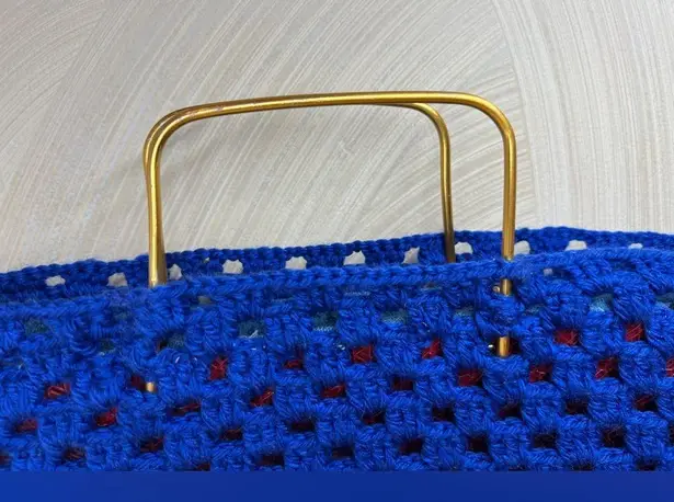 Womens Handmade Crochet/motif Knit granny square chic Granny