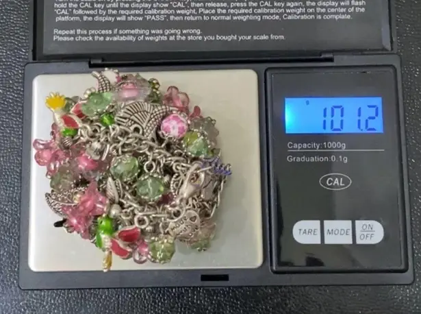 Hummingbird Handmade Spring Themed Flowers Chunky Beaded Fun Bracelet