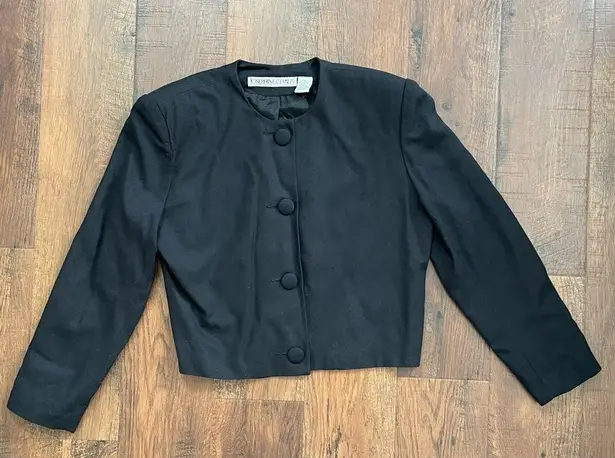 Josephine Chaus vtg blazer with shoulder pads, size 8