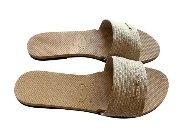 Havaianas You Malta Metallic Flip Flop Sandals