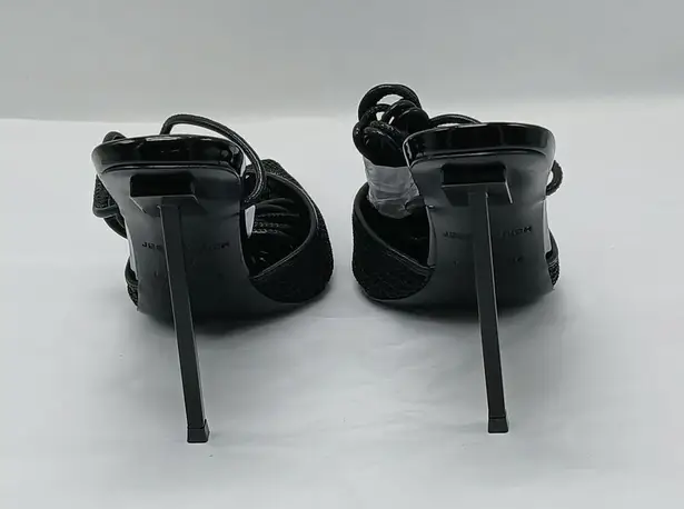 Jessica Rich Lace Up Pumps Women's 37 Black Pointed Toe Whimsygoth Shoes Sandals Size 6.5