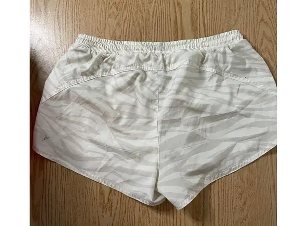 Free with Bundle Womens Animal Print Athletic Shorts Very Lightweight Medium White