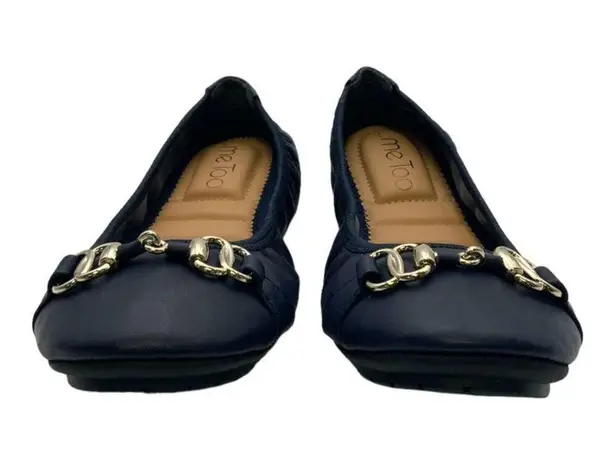 Me Too Olympia Skimmer Flat Navy US Women's 6M