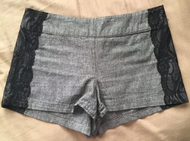 Urban Outfitters Lace High Waisted Shorts