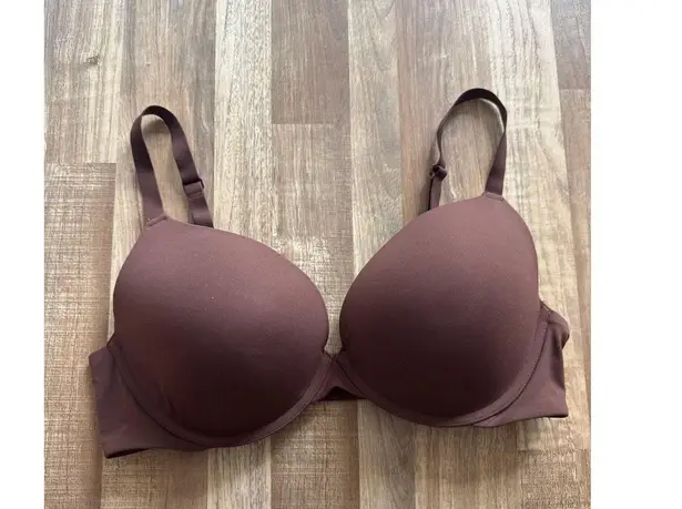 SKIMS Women's Fits Everybody Push Up Bra size 38D in Cocoa