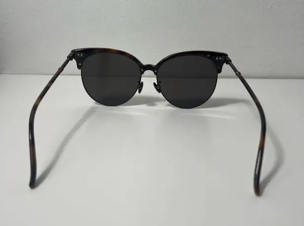 Bottega Veneta Browline Havana Sunglasses BV0133SA