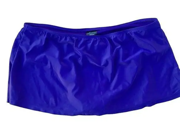 Catalina  purple swimsuit skirt bottoms size Large 12/14