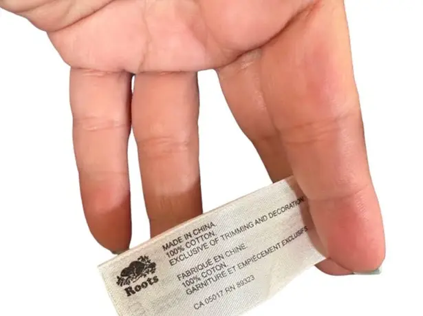 Roots Red Multicolor Plaid Cotton Long Sleeve Button Down Shirt Women Sz XS