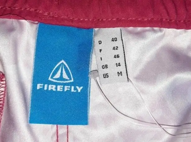 Firefly Truck Swim Shorts Fuchsia & White Size M Size M