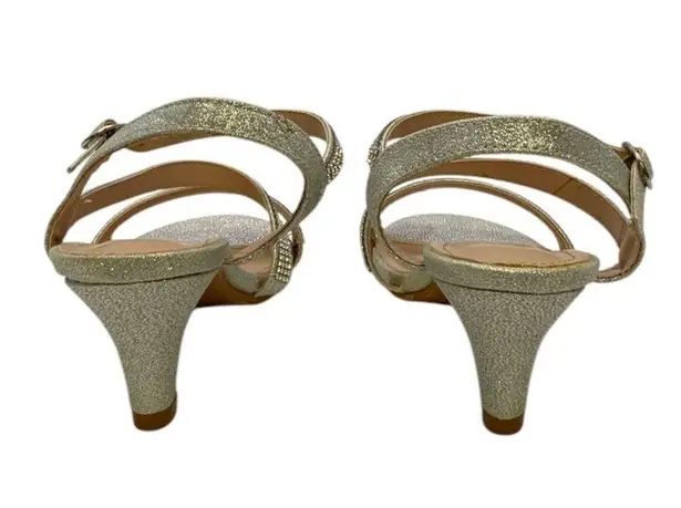 Forever Link Jemma-92 High Heel Dress Sandal Silver US Women's 6