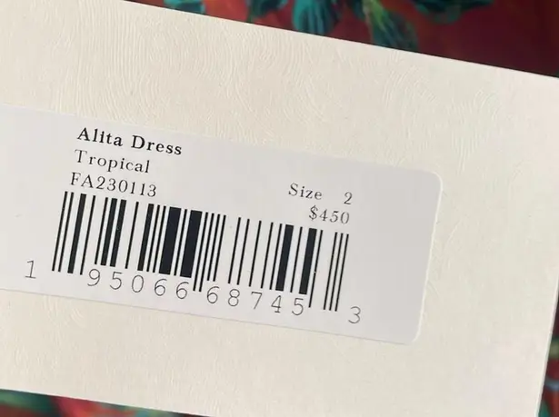 Ulla Johnson Alita Dress in Red Tropical