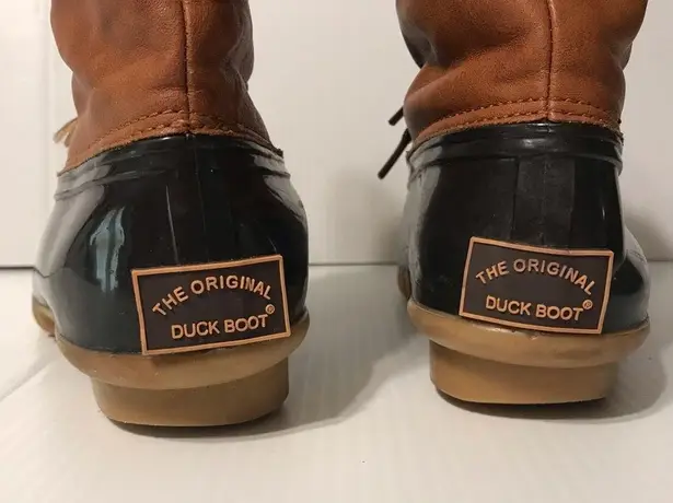 The Original duck boot Arianna winter snow rain mid calf boot women size 7.5 M