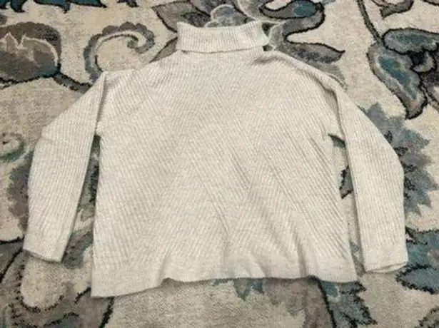 it's our time It’s one time - woman’s turtle neck sweater Sz medium