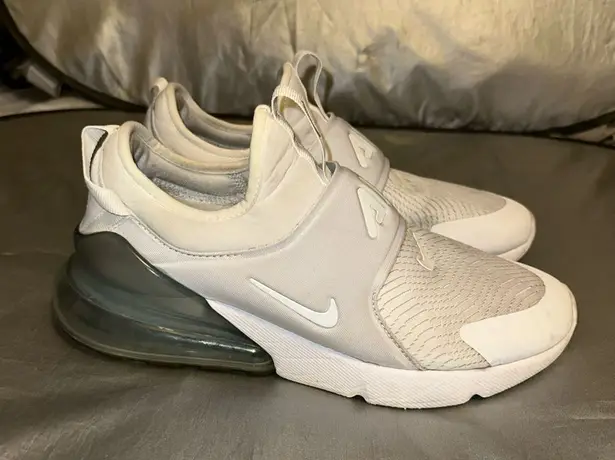 Nike  Air Max 270 Extreme (GS) Shoes CI1108-100 Size 8.5 Women's = 7 Youth White