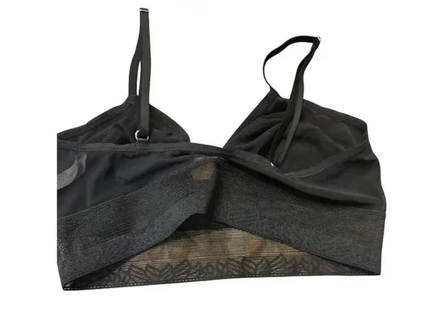 On Gossamer Black Bra/Cami Top Size Small