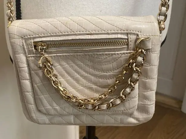 Henri Bendel  Mini Ivory Crossbody