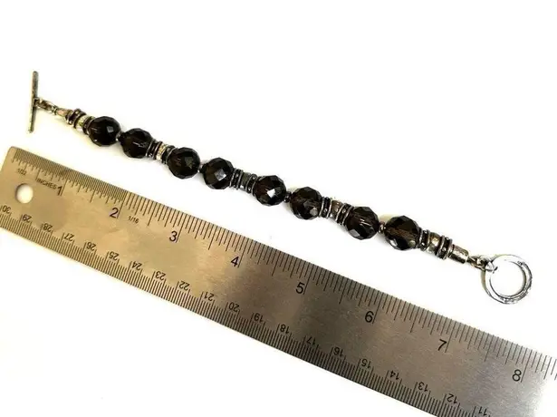 Silpada Vintage Smokey Quartz Sterling silver Bracelet