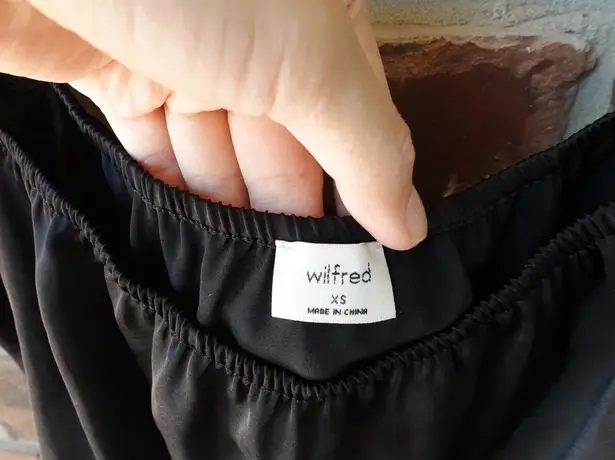 Wilfred Satin Cropped Top