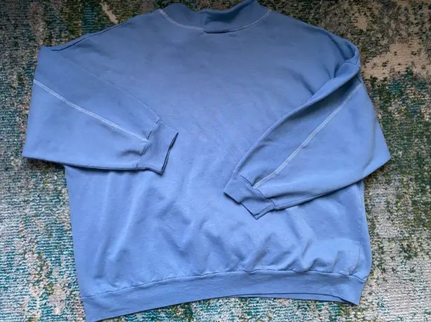 90s Laguna Sport neck tie soft worn in blue logo sweatshirt, size XL