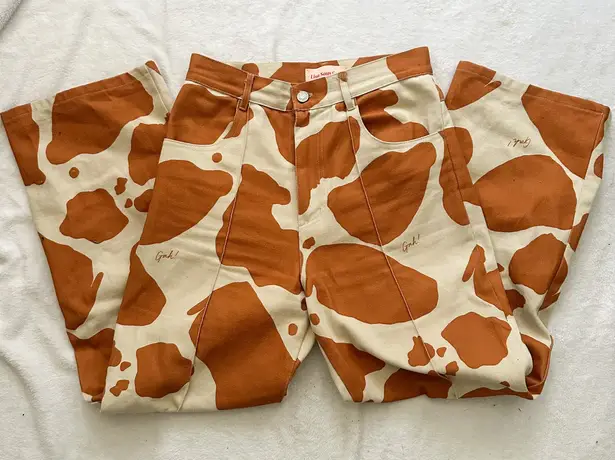 Lisa Says Gah Cow Print Robyn Jeans