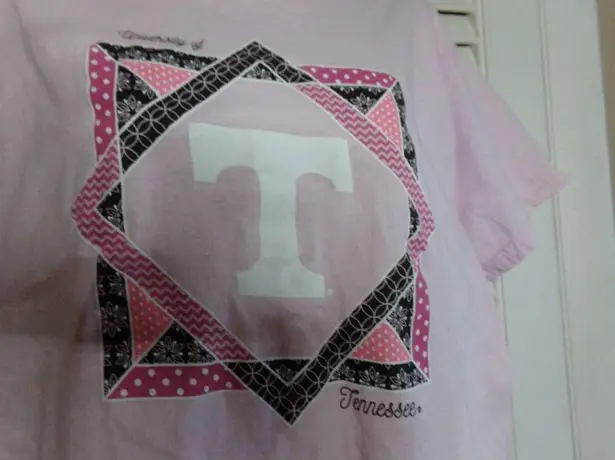 Hanes The University of Tennessee pink whimsy t shirt  coquette fairy