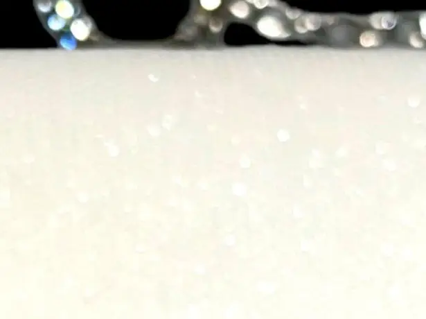 Gorgeous ivory white sparkling rhinestone/tiny pearls clutch bag. New White