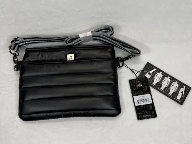 Think Royln Bum Bag Crossbody Quilted Belt Bag Nylon Black NEW READ Black