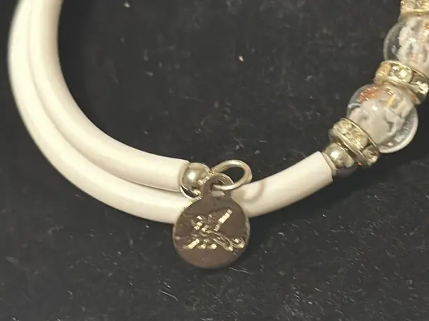 🇮🇹 Murano Glass Beads Memory Wire Bracelet OS