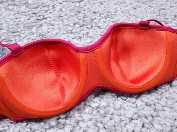 Panache Isobel Underwire Bandeau Molded Swimsuit Bikini Top SW0763 Size 28D