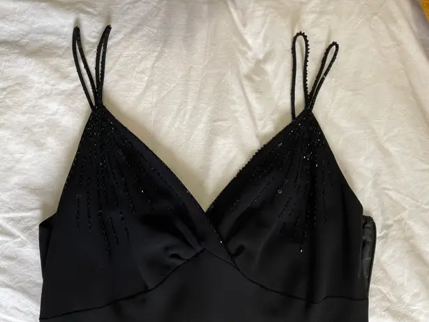 Thrifted Vintage Dress Black Size M