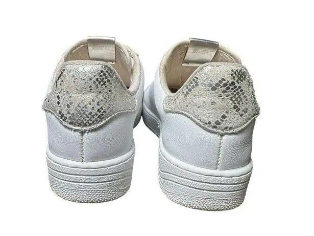 Victoria Shoes Womens EUR 38 US 7 White Low Top Lace Up Athletic Sneakers #S30