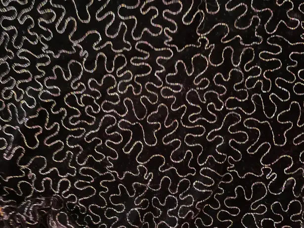 Maggie McNaughton Vintage Velvet Maroon With Gold Embroidery Button Up Blazer, size 24W