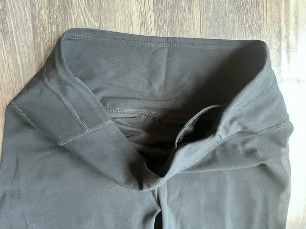 prAna Transform Full Length Black Leggings SZ 6/8 Cotton Leggings