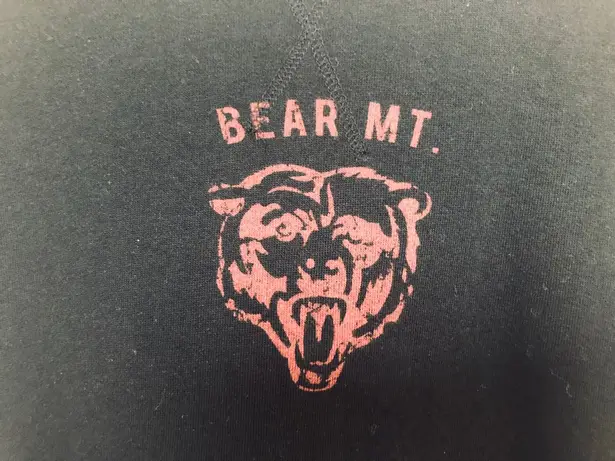 Black Graphic Hoodie Size L