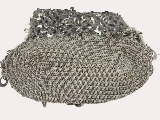 Unique Women's Silver Sequin Designed Shoulder Bag SKU 6149