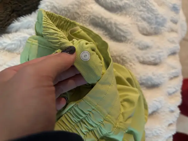Lululemon  Electric Lemon Shorts